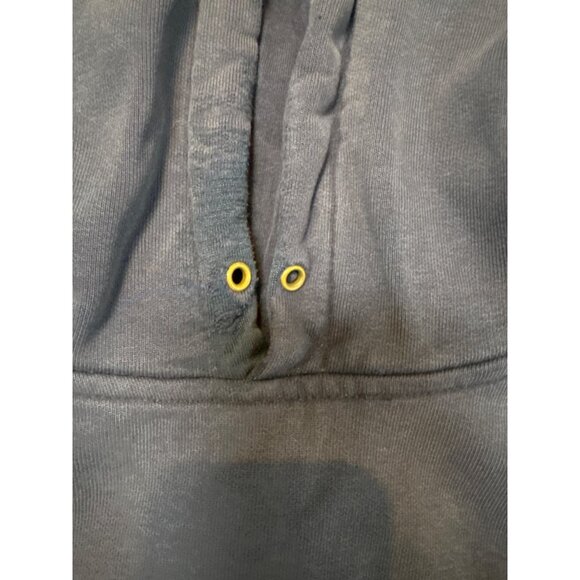Carhartt Mens XL Navy Hoodie Thick Sweatshirt 80% Cotton 20% Polyester Flawed - Picture 4 of 8